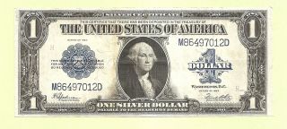 1923 $1 Silver Certificate Classic Fr 237 Extra Fine Example photo