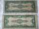 1923 $1 Red Seal/blue Seal Silver Certificates Large Size Notes photo 2