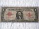 1923 $1 Red Seal/blue Seal Silver Certificates Large Size Notes photo 4