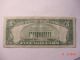 1934 D Series 5 Dollar Bill Silver Certificate Note.  Money Offset Cut Small Size Notes photo 4