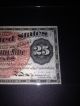 1863.  25 Cent Fractional Currency Paper Money: US photo 1