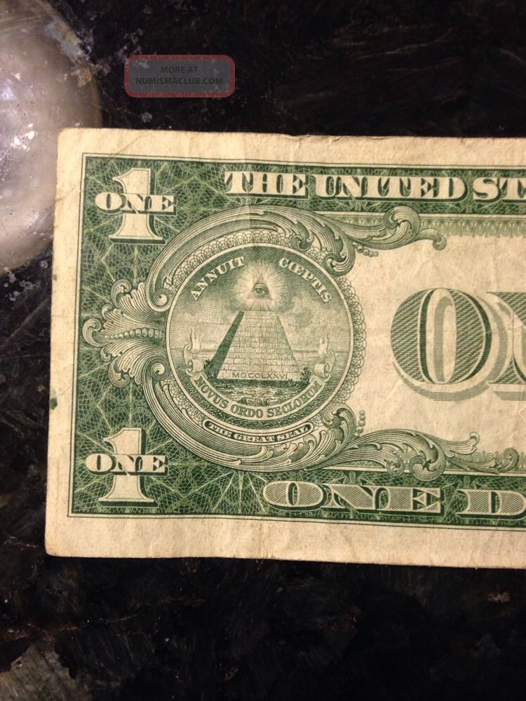 Rare Old 1935 F U S Blue Seal $1 One Dollar Bill Silver Certificate