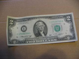 Two Dollar Bill 1976 I 17406709 A Bicentennial photo