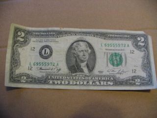 Two Dollar Bill 1976 L 69555972 A Bicentennial photo