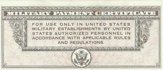 Series 461 $10 Dollar Military Payment Certificate Mpc Note 442achoice Au photo