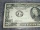 1934 - G $20 Bill G Chicago Federal Reserve Bank Note Small Size Notes photo 4