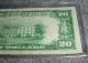 1934 - G $20 Bill G Chicago Federal Reserve Bank Note Small Size Notes photo 6