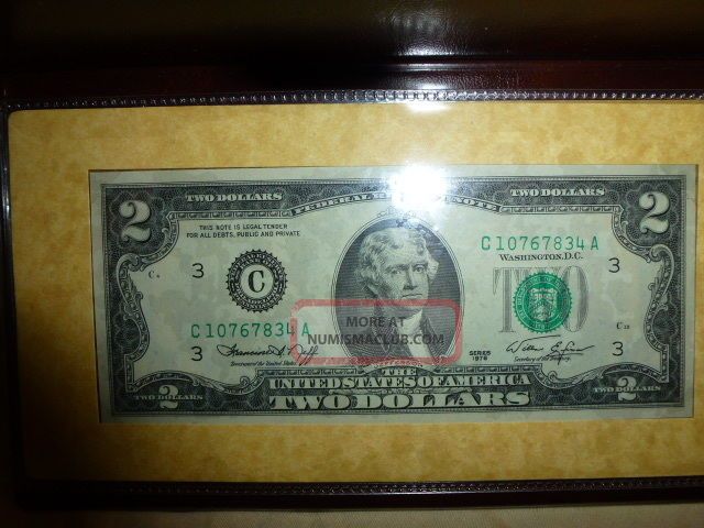 1976 Bicentennial Commemorative First Day Issue 2 Dollar Bill Case 1976-bicentennial-commemorative-first-day-issue-2-dollar-bill-case