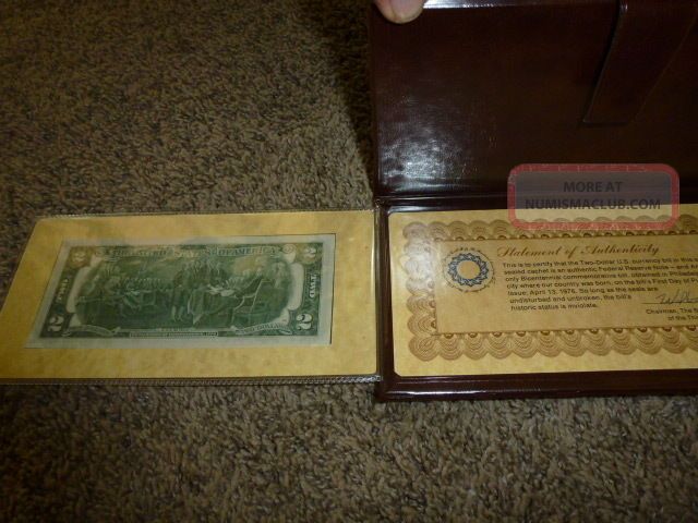 1976 Bicentennial Commemorative First Day Issue 2 Dollar Bill Case 1976-bicentennial-commemorative-first-day-issue-2-dollar-bill-case