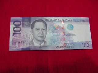 Yx436978 2013 Philippines 100 Peso Ngc Benigo S.  Aquino Iii photo