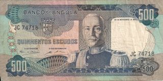 500$00 Escudos Angola 1972 photo