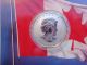 2005 Canadian Maple Leaf V - Day Tank Privy Coin.  9999 Fine Silver Silver photo 2