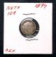 . 640 Silver 1897 Netherlands Wihelmina I 10 Cents Km 116 Last Year Grade Europe photo 1