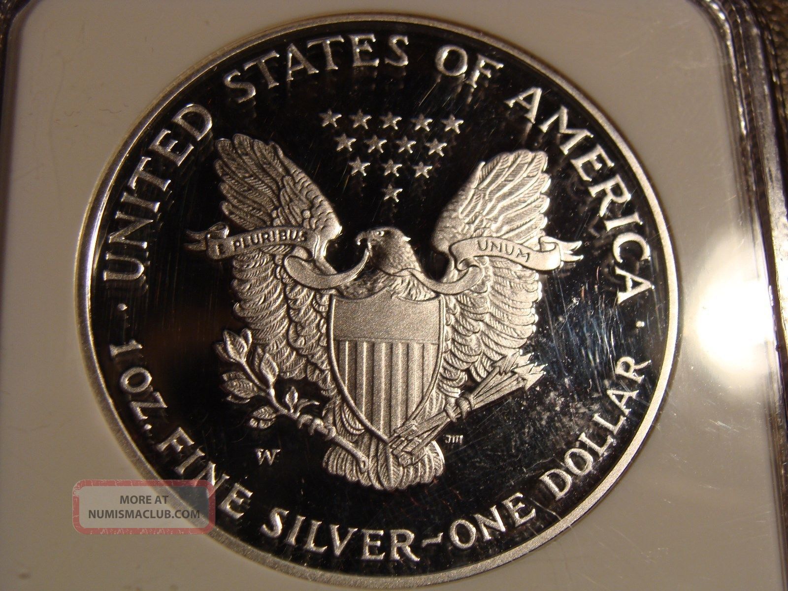 2007 - W Silver Eagle - Ngc Proof 70