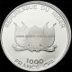 Niger,  Jackal - Canis Adustus,  1000 Francs,  2012 Silver Proof,  Only 1000 Africa photo 1