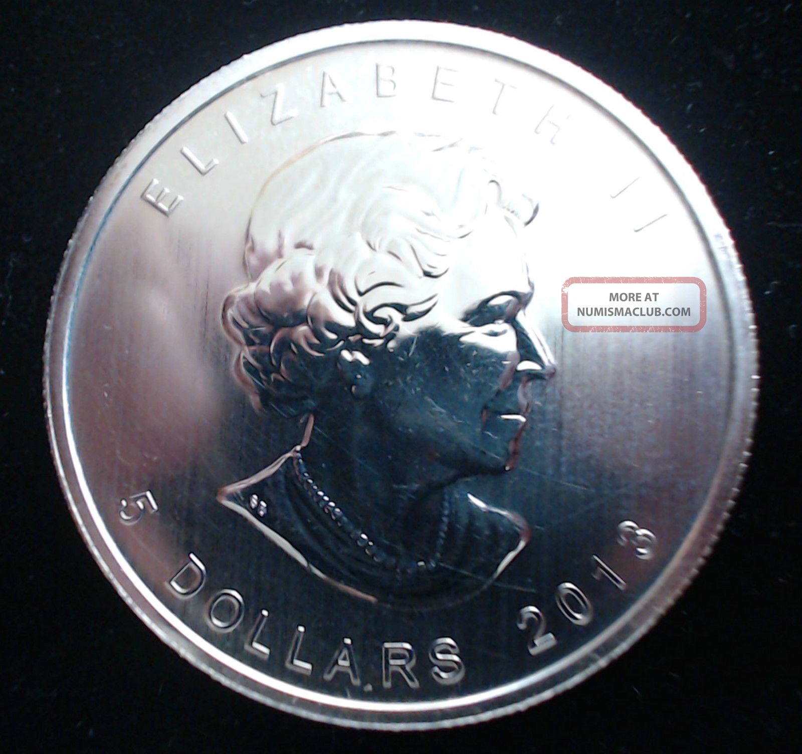 2013 canadian silver maple leaf 1 oz coin brilliant uncirculated 