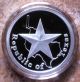 1oz.  999 Fine Silver Republic Of Texas Alamo Round Coin Proof Uncirculated 2010 Silver photo 1