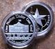 1oz.  999 Fine Silver Republic Of Texas Alamo Round Coin Proof Uncirculated 2010 Silver photo 4