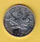 1990 1 Oz Silver Canadian Maple Leaf Silver photo 1