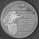 Franklin Sterling Presidential Medal - Grover Cleveland Silver photo 1