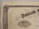 Antique 1867 Duncan Gold Mining Company Stock Certificate W/ 25¢ Revenue Stamp Stocks & Bonds, Scripophily photo 2