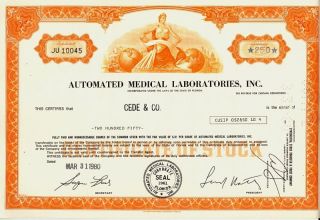 Automated Medical Laboratories Inc Florida 1980 photo