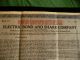 Electric Bond And Share Company 3205 Stock Certificate 1947 Stocks & Bonds, Scripophily photo 2