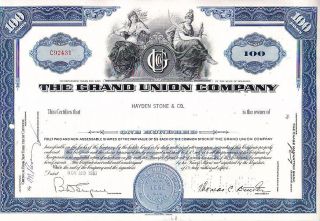 Broker Owned Stock Certificate - - Hayden Stone & Co. photo