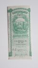 1922 T.  A.  Mitchell Oil Co Stock Certificate Uncancelled 20 El Dorado 4 Shares Stocks & Bonds, Scripophily photo 2