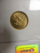 1891 Cc $5 Coronet Head Liberty Gold Coin Certified Ngc Graded Au58 Gold photo 3