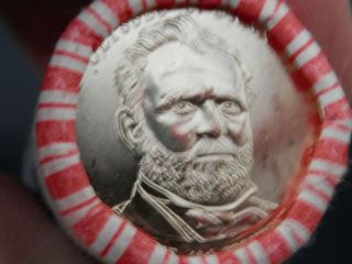 Ulysses S.  Grant Presidential $1 Coin — 18th President,  1869 - 1877. photo