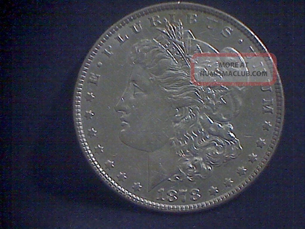 1878 p morgan silver dollar