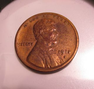 1915 S Lincoln Wheat Penny photo