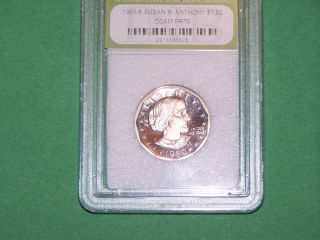 1980 - S Susan B.  Anthony Uncirculated Pf Dcam Collectible Coin photo