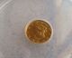1851 $1.  00 Liberty Head Dollar Gold Coin Anacs Au50 Gold photo 2