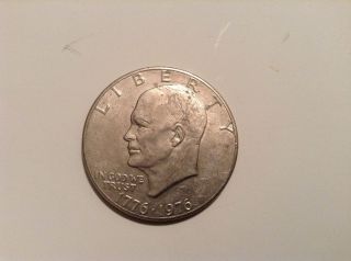 1776 - 1976 Liberty Bicentennial Silver Dollar photo