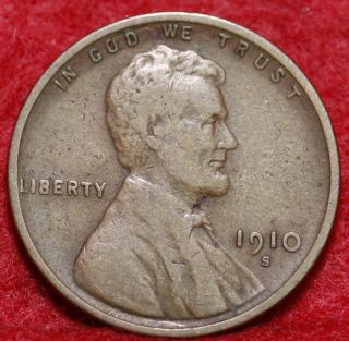 1910 - S Lincoln Wheat Cent photo