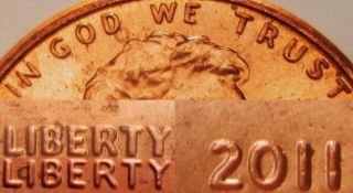 2011 P Lincoln Cent Doubled Die Obverse 1do - 006 photo