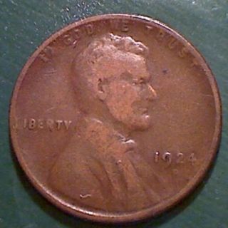 1924 - D (g) Lincoln Cent photo