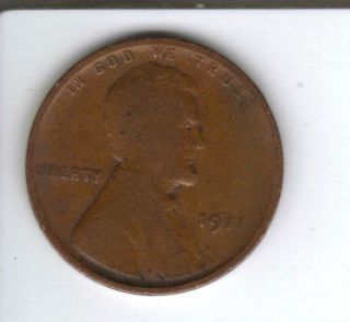 1911 Lincoln Wheat Cent photo