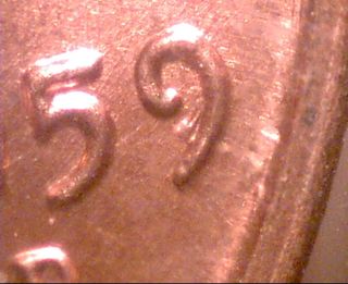 Rare 1959 - D Lincoln Cent - D In Date - Gem - K49 photo