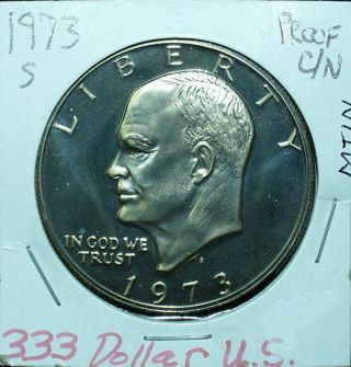 U.  S.  Eisenhower Dollar Proof photo