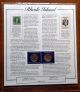 Postal Commemorative Society/ Rhode Island / Gem Bu 2001 P + D Quarters+2 Stamps Quarters photo 1
