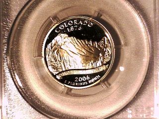 2006 - S 25c Colorado Silver (proof) 50 States Quarter photo