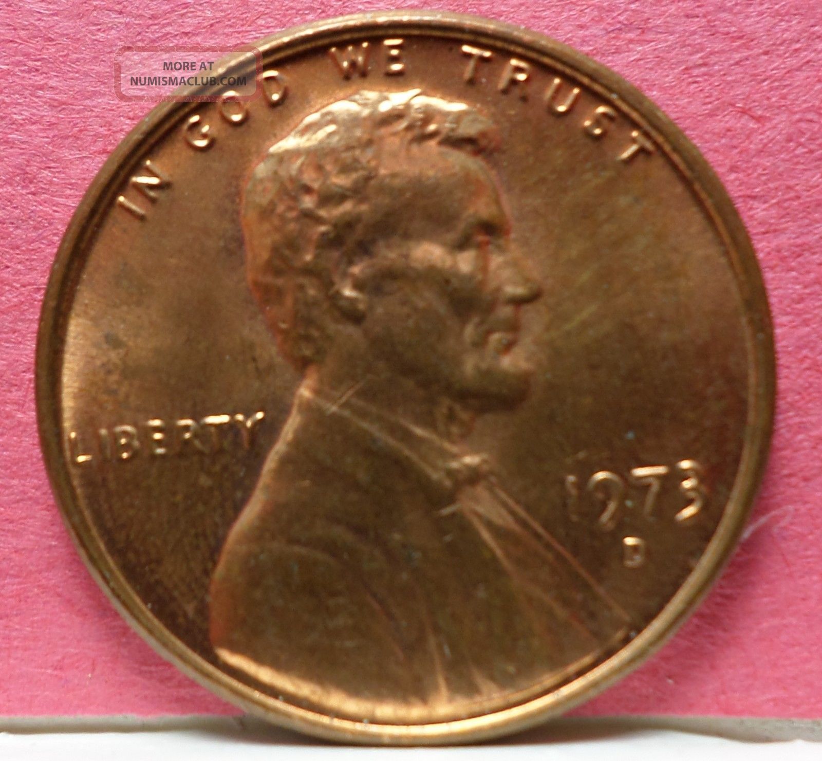 1973d Lincoln Cent