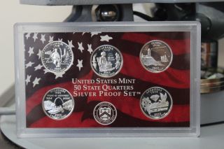 2003 - S 25c State Quarters - Silver,  Dc (proof) photo