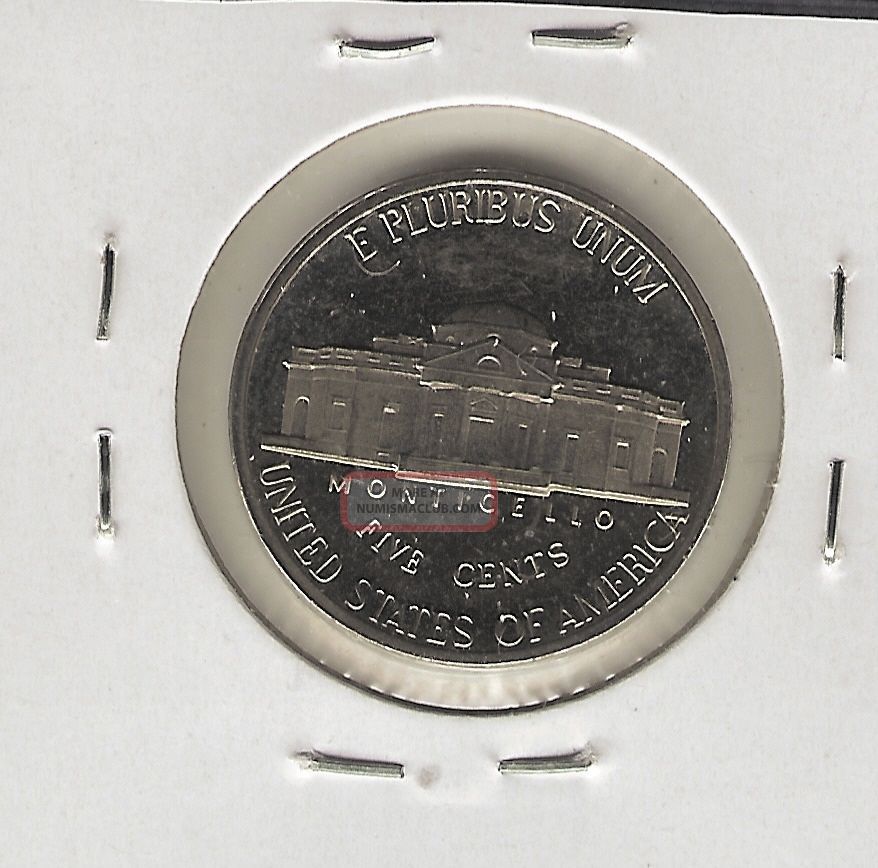 1987 - S 5c (proof) Jefferson Nickel