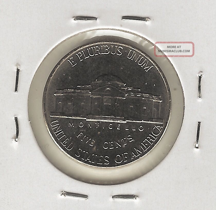 2000 - P 5c Jefferson Nickel