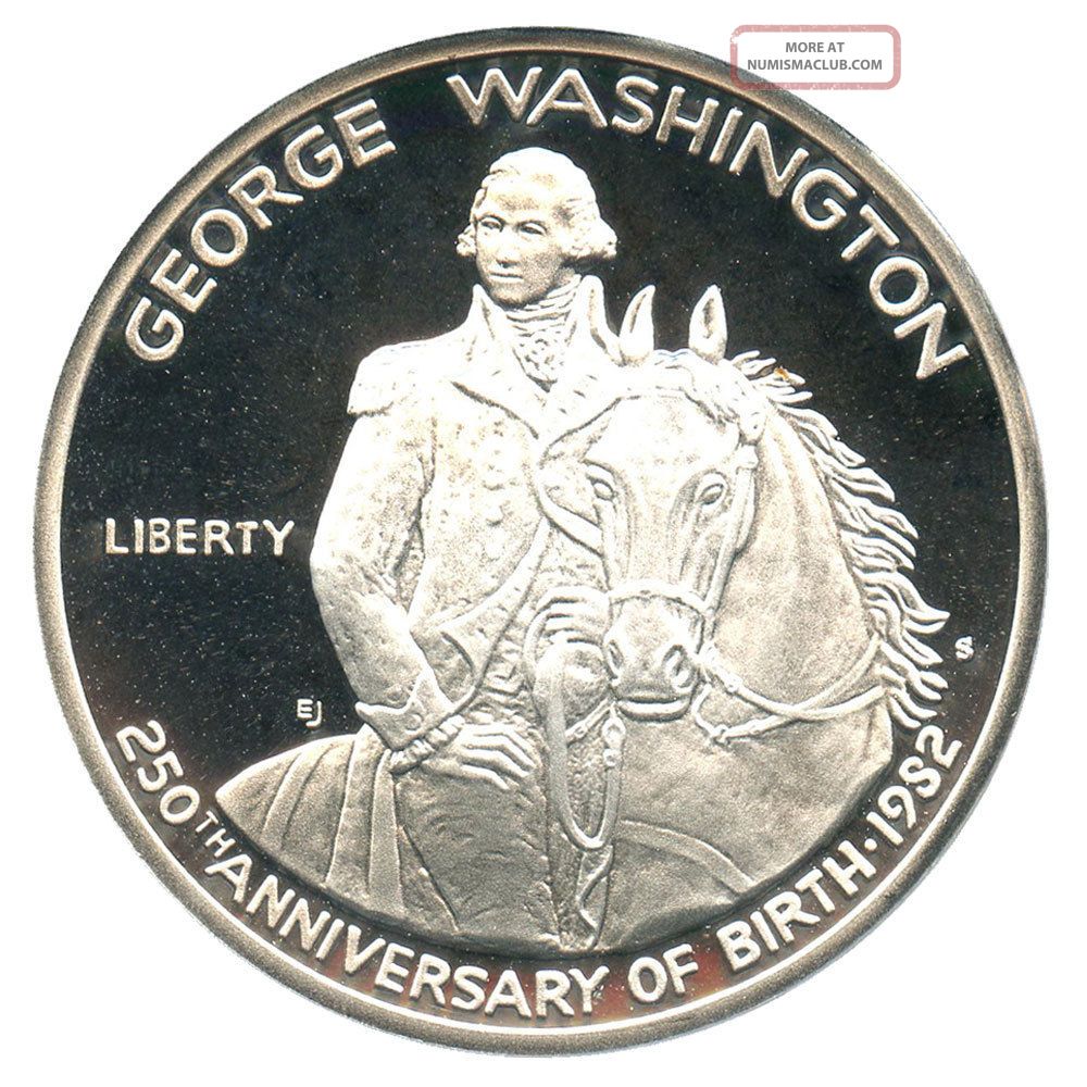 1982 - S Washington 50c Pcgs Proof 70 Dcam Modern Commemorative Half Dollar
