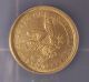 1856 - C $5 Gold Half Eagle Charlotte Au Det Planchet Flaw Gold photo 2
